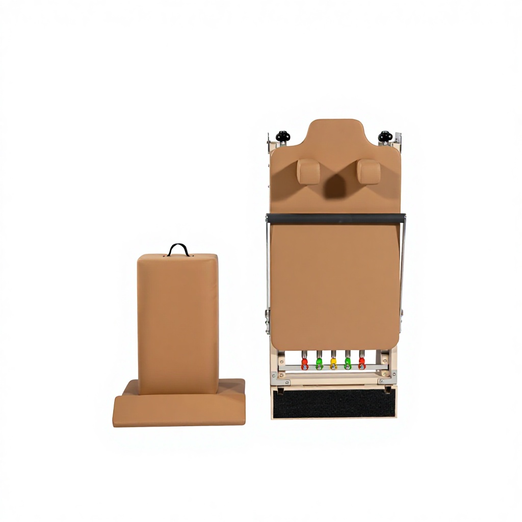Pilates & Yoga Reversible Mockneck Sweatshirt - Maple Wood Pilates Reformer, Adjustable &