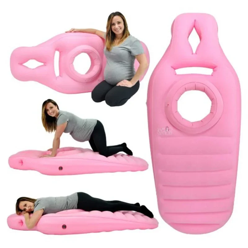 Pilates Yoga Gym - Inflatable Pregnancy Pillow Yoga Mat For