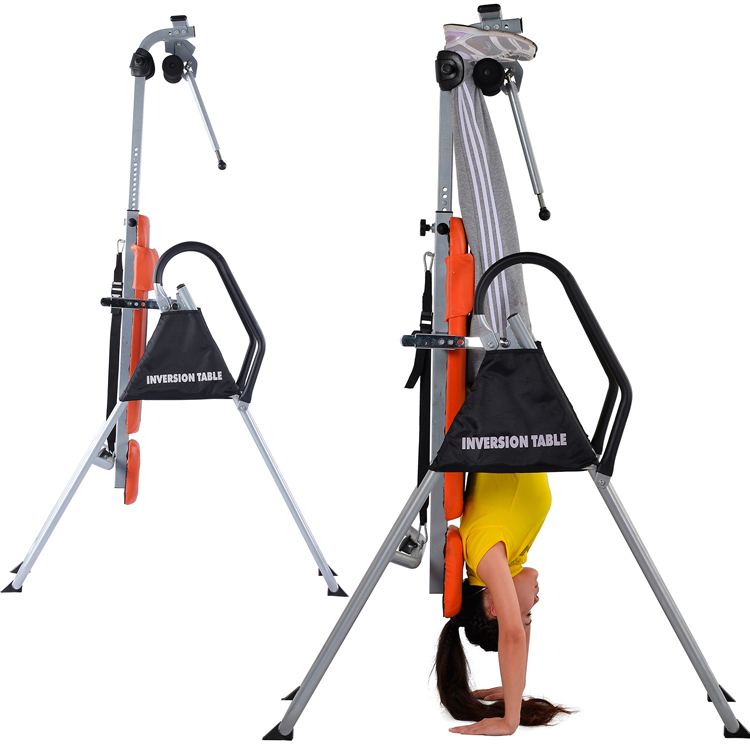 Inversion Table Fold - Gym Exercise Bench Adjustable Folding Inversion