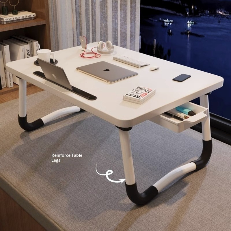 Inversion Table Fold - Portable Folding Laptop Table Bed Tray