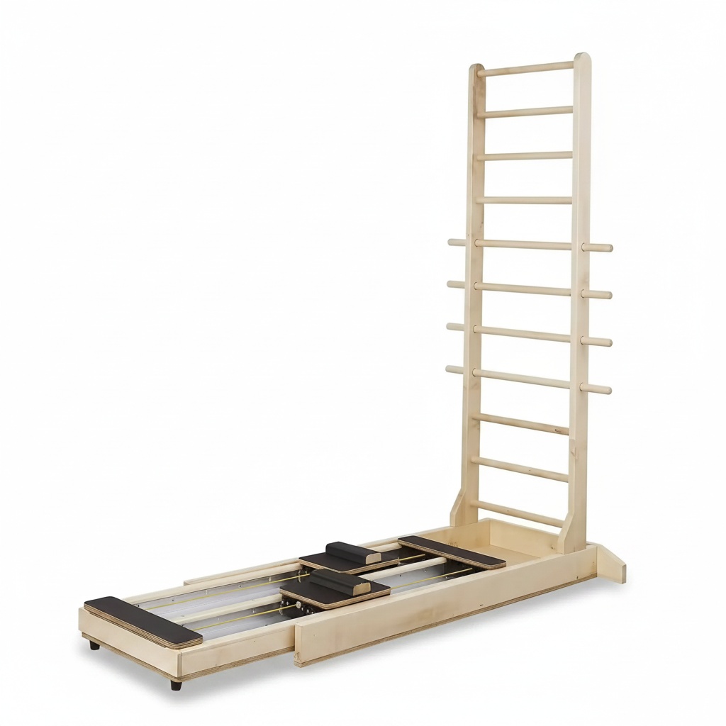 Pilates Yoga Gym - Pilates Reformer, Maple Wood Dual-Track Core