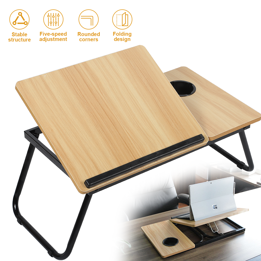 Inversion Table Fold - Adjustable Foldable Laptop Desk Portable Ergonomic