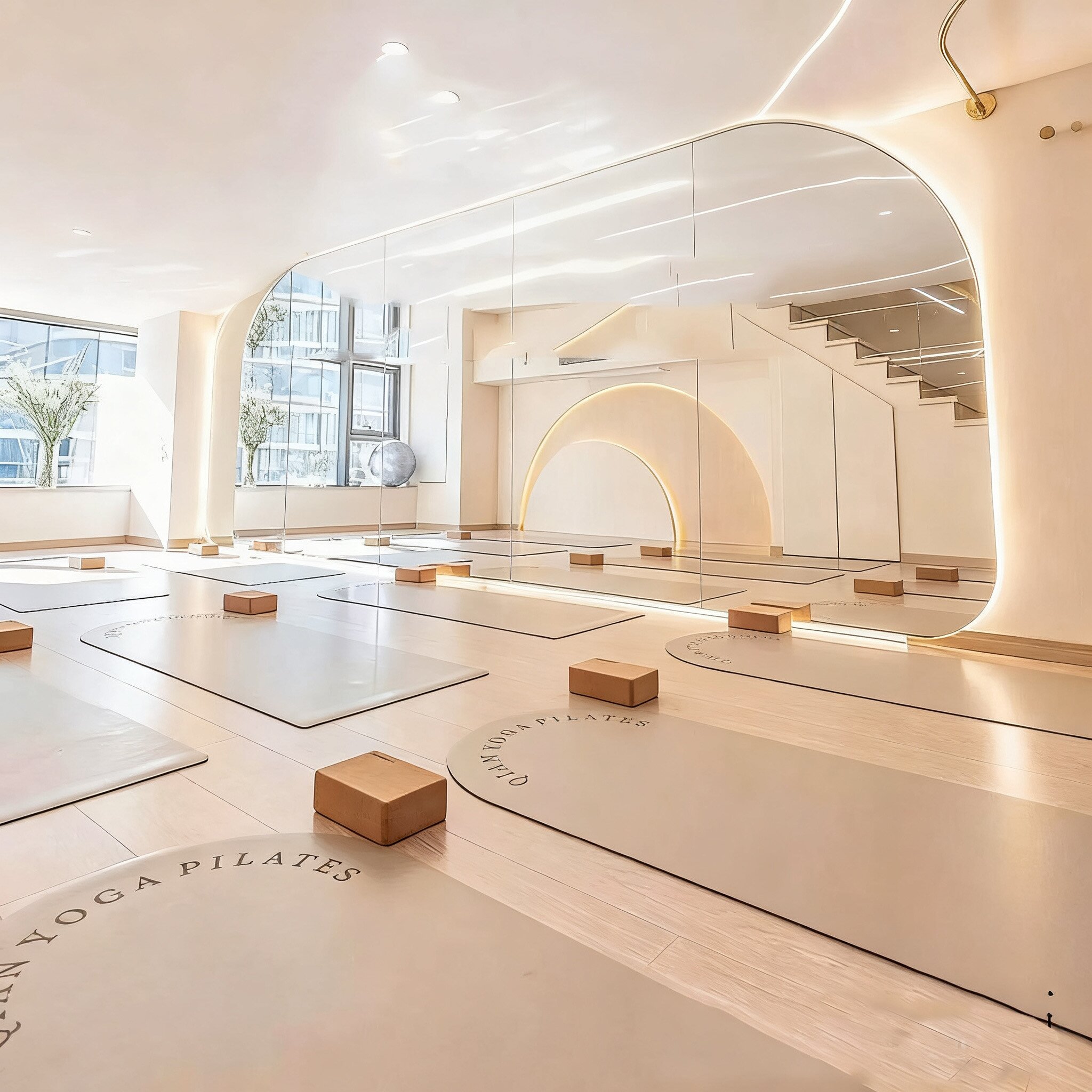 Custom Logo Printed Arch Yoga  - Pilates Yoga Logo recensie en prijs