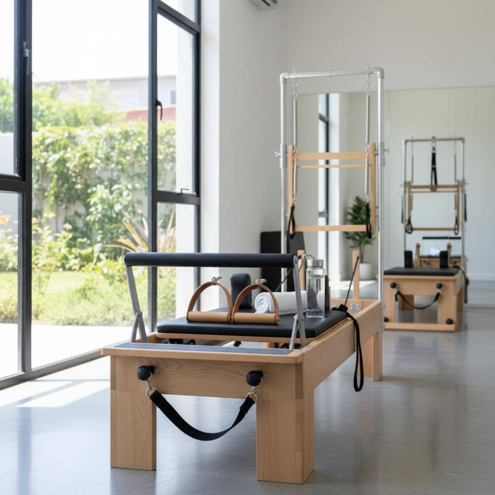 2 Pieces Leather Wood Handles  - Pilates & Yoga Reversible Mockneck Sweatshirt recensie en prijs