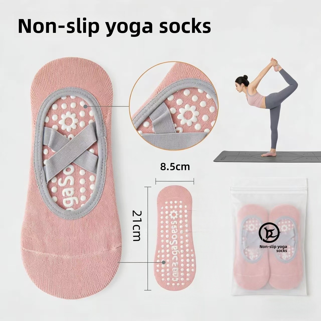 Women Yoga Sock Silicone Anti- - Pilates Yoga Sport recensie en prijs