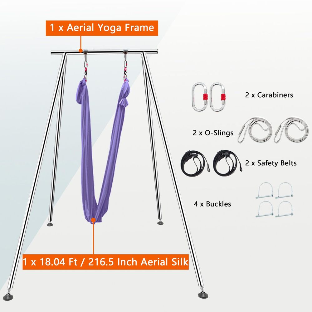 9.6 FT 115.3 Inch Adjustable H - Aerial Silk Hammock recensie en prijs