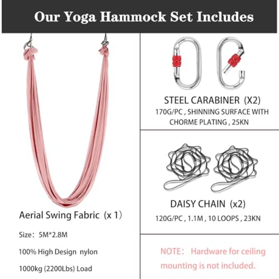 5.5 Yards Aerial Silk Swing Ou - Aerial Silk Hammock recensie en prijs