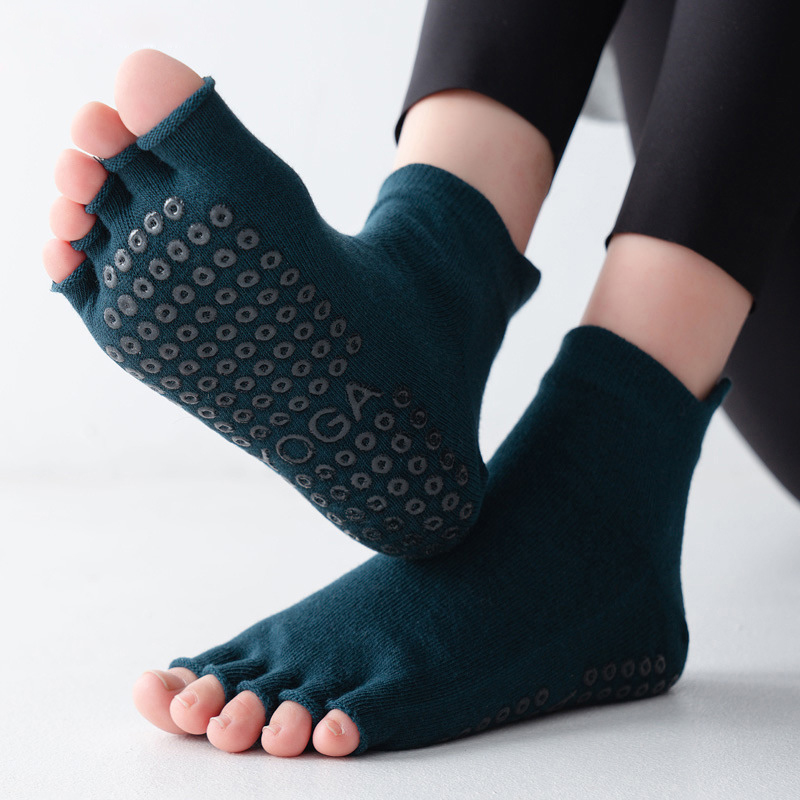 Yoga Socks Half Toe Anti-Slip  - Pilates Yoga Gym recensie en prijs