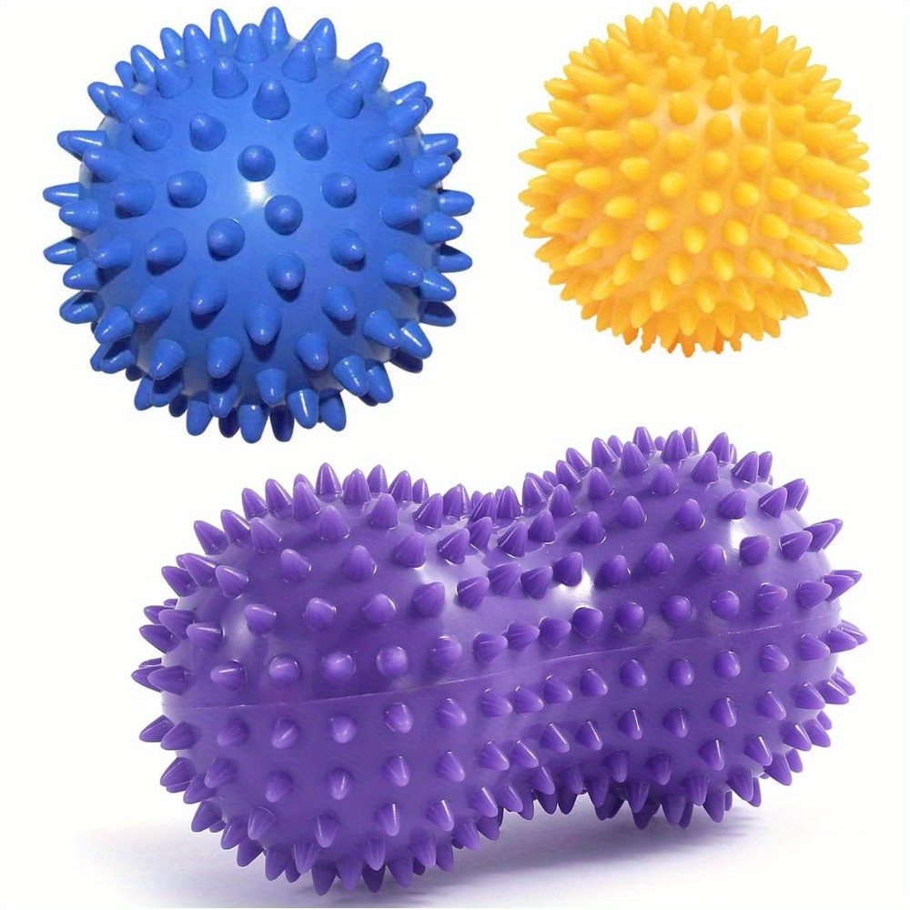 Spiky Massage Ball Set (3 Piec - Acupressure Ball Set recensie en prijs
