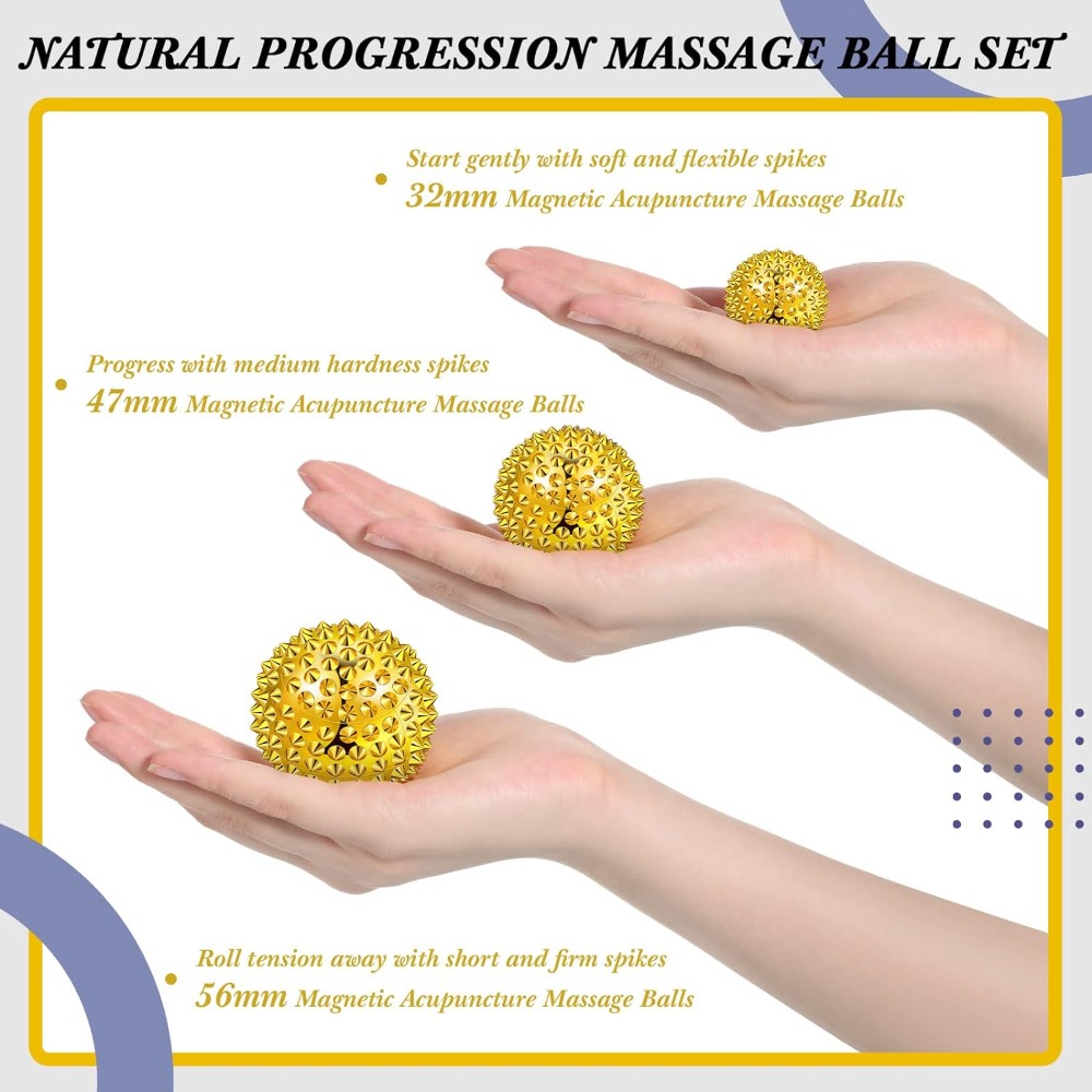 6Pcs/Set Magnetic Massage Ball - Acupressure Ball Set recensie en prijs