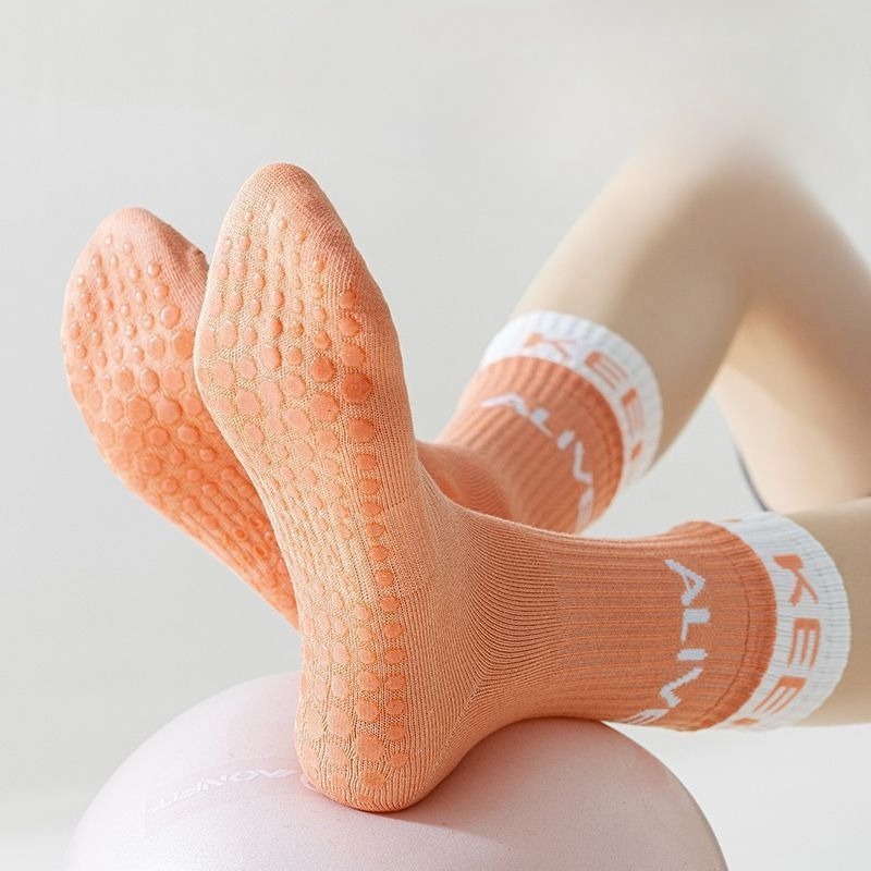 Women's Non-Slip Yoga Socks wi - Pilates Yoga Gym recensie en prijs