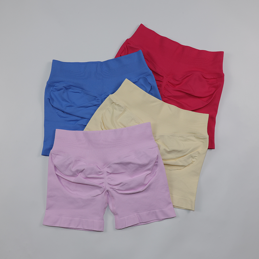 Low Ribbed Waist Yoga Shorts W - Pilates Yoga Logo recensie en prijs