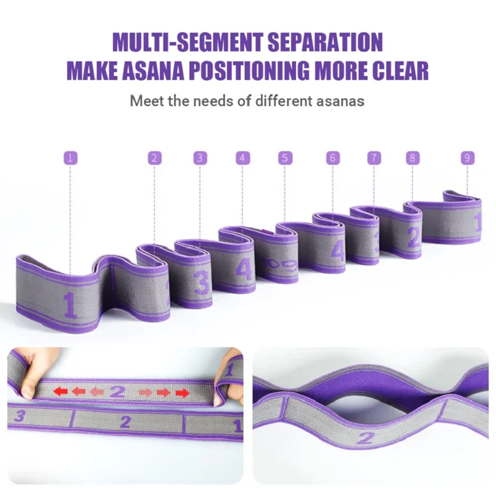 Multi-Section Elastic Yoga Res - Pilates Yoga Sport recensie en prijs