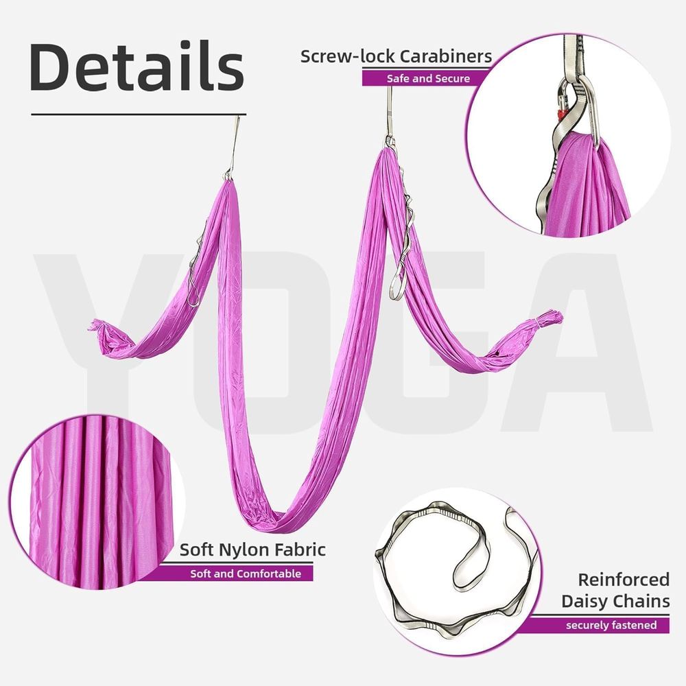 Yoga Stand with Aerial Silks,  - Aerial Silk Hammock recensie en prijs
