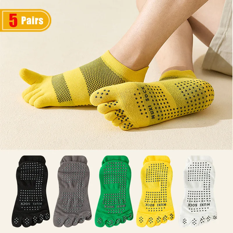 5 Pairs Five Finger Socks Yoga - Pilates Yoga Sport recensie en prijs