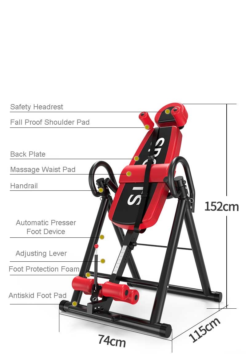 Hot Sale Folding Gym Equipment - Inversion Table Fold recensie en prijs