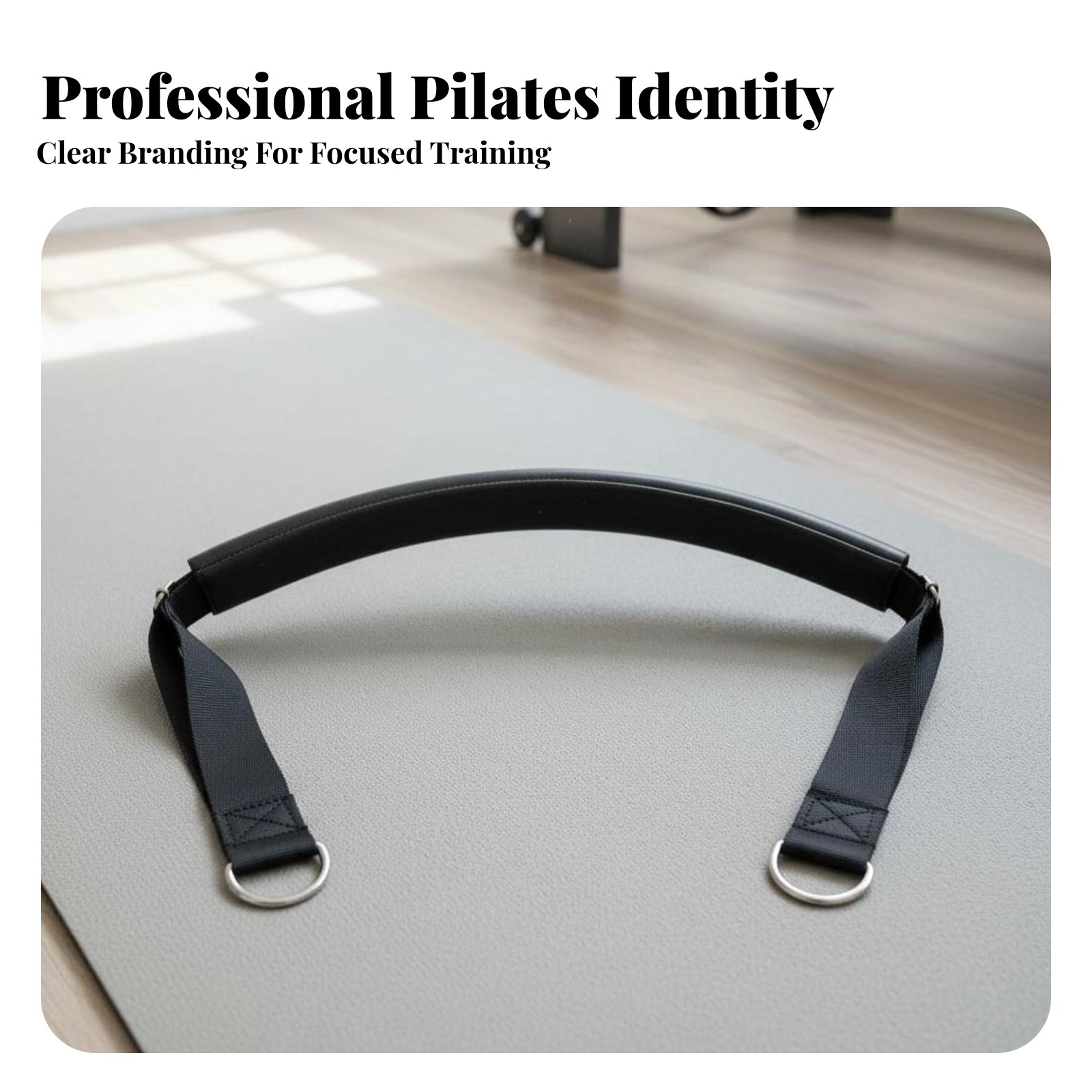 Reformer Foot and Hand Straps  - Pilates & Yoga Reversible Mockneck Sweatshirt recensie en prijs