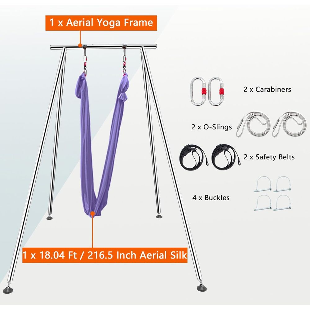 Adjustable Height Aerial Yoga  - Aerial Silk Hammock recensie en prijs