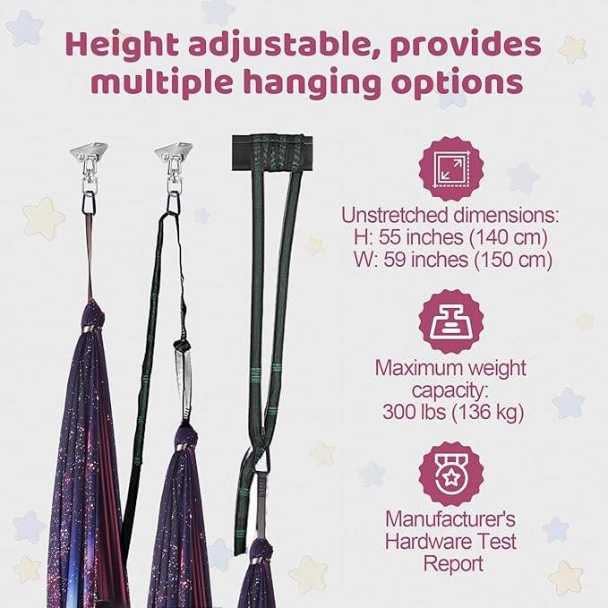 New Style High Quality Silk Fa - Aerial Silk Hammock recensie en prijs