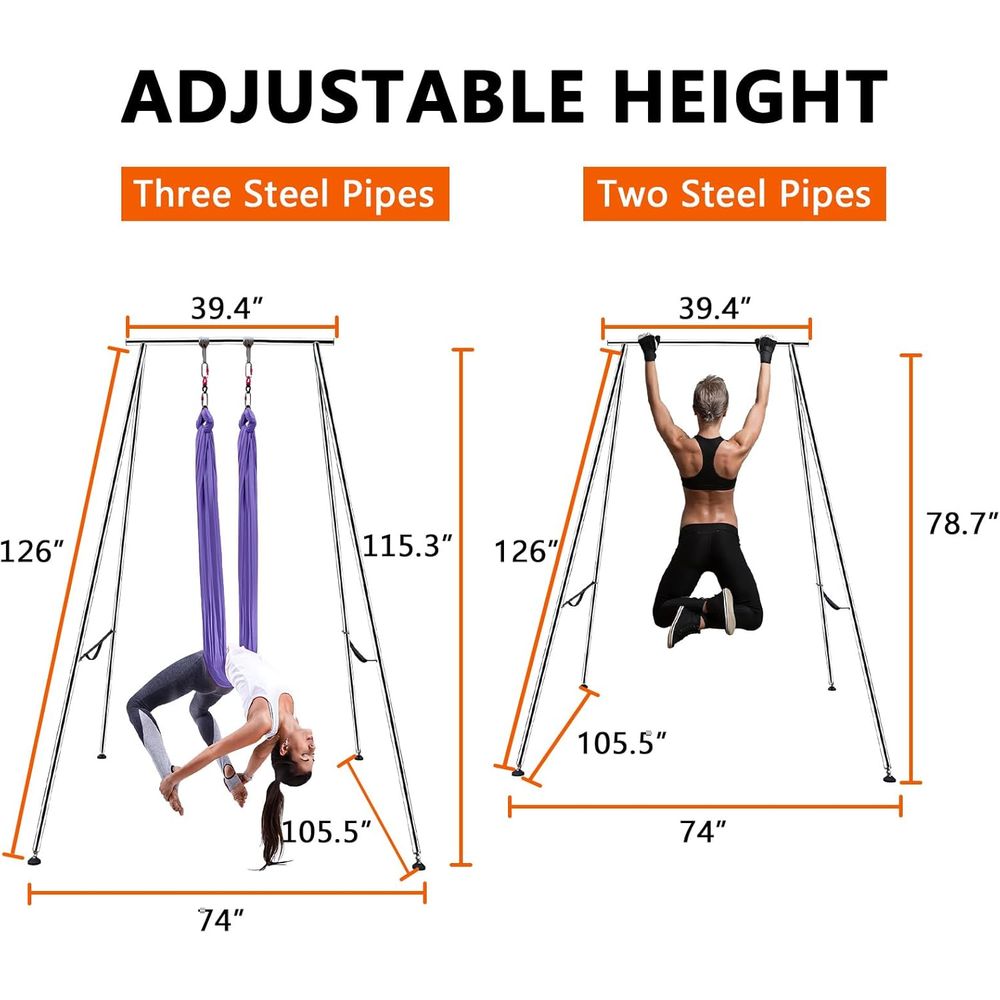 Adjustable Height Aerial Yoga  - Aerial Silk Hammock recensie en prijs