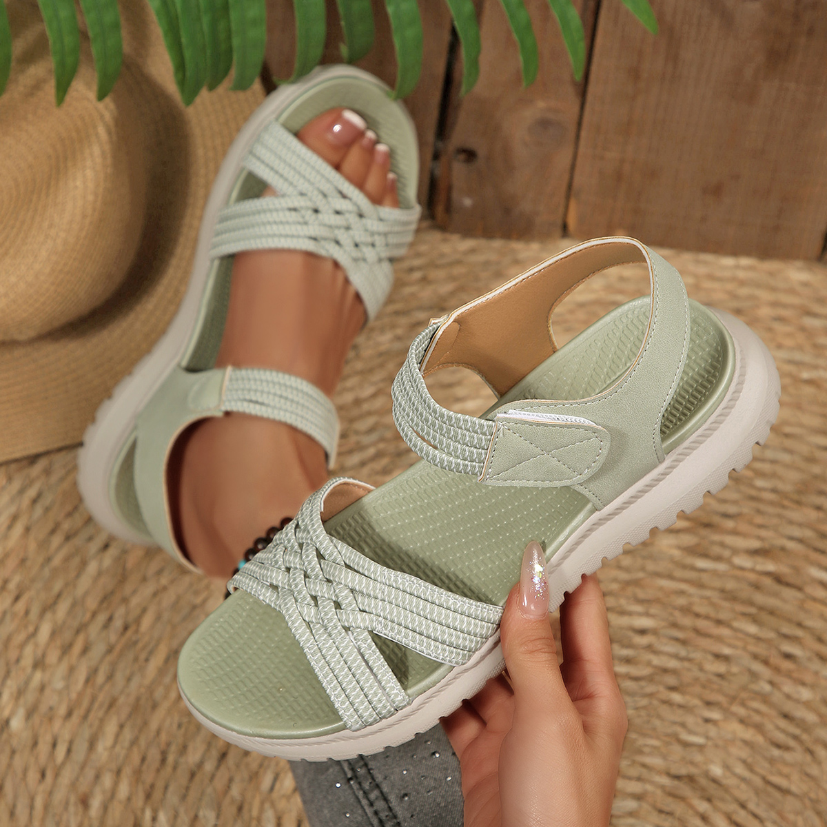 Women Sport Sandals Velcro Clo - Pilates Yoga Gym recensie en prijs