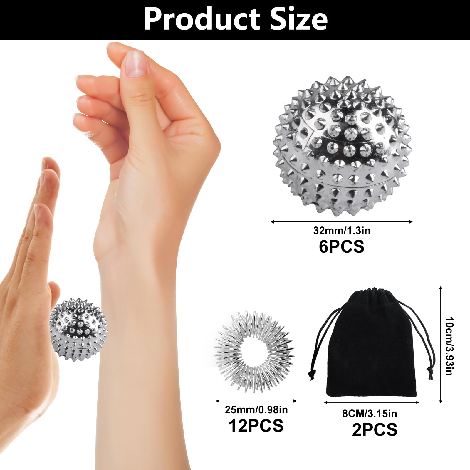 LiuHancsqd Massage Set: Magnet - Acupressure Ball Set recensie en prijs
