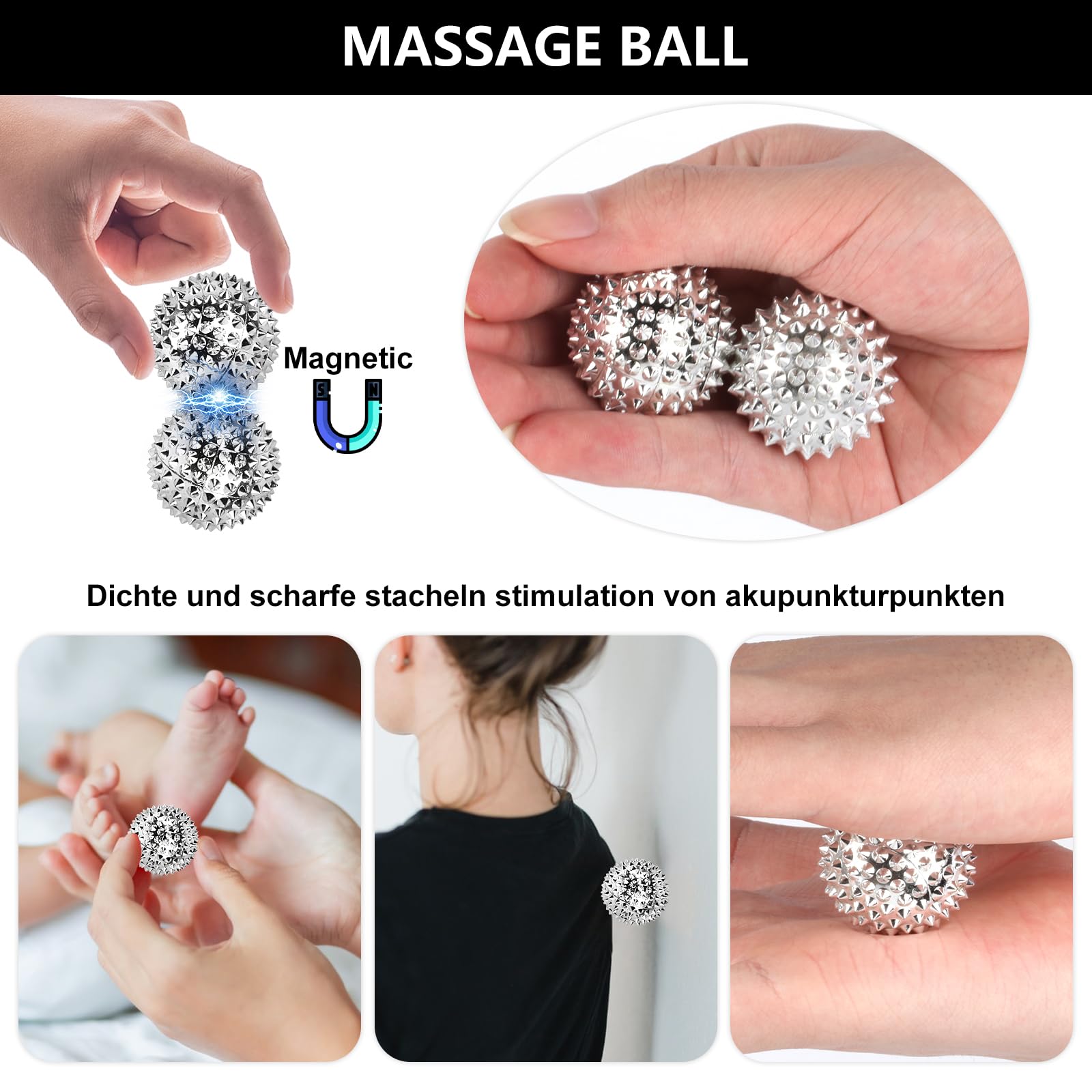 LiuHancsqd Massage Set: Magnet - Acupressure Ball Set recensie en prijs