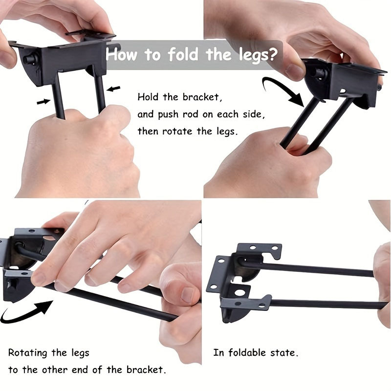 4pcs Foldable Hairpin Legs Met - Inversion Table Fold recensie en prijs